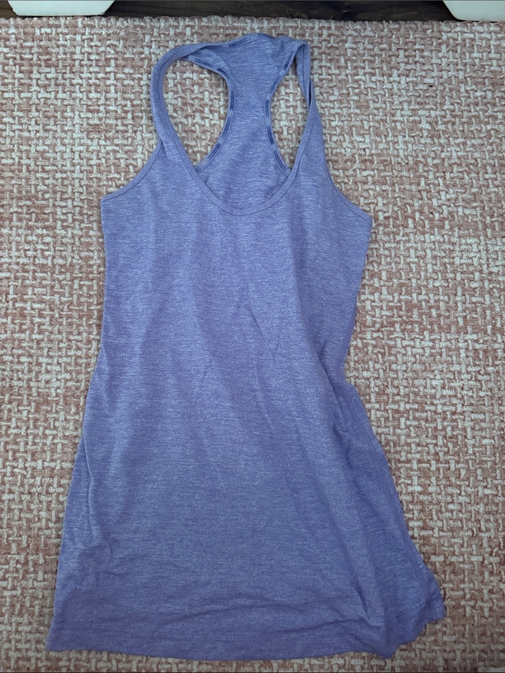 lululemon athletica Heathered Lavender Racerback Tank
